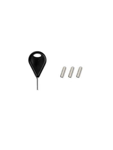 Devoted Single Tab Compatible 3x Fin screws + key